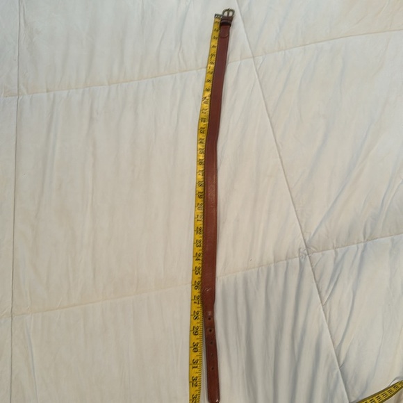 Coach tan cowhide leather and solid brass buckle made in USA 🇺🇸 - Picture 7 of 7